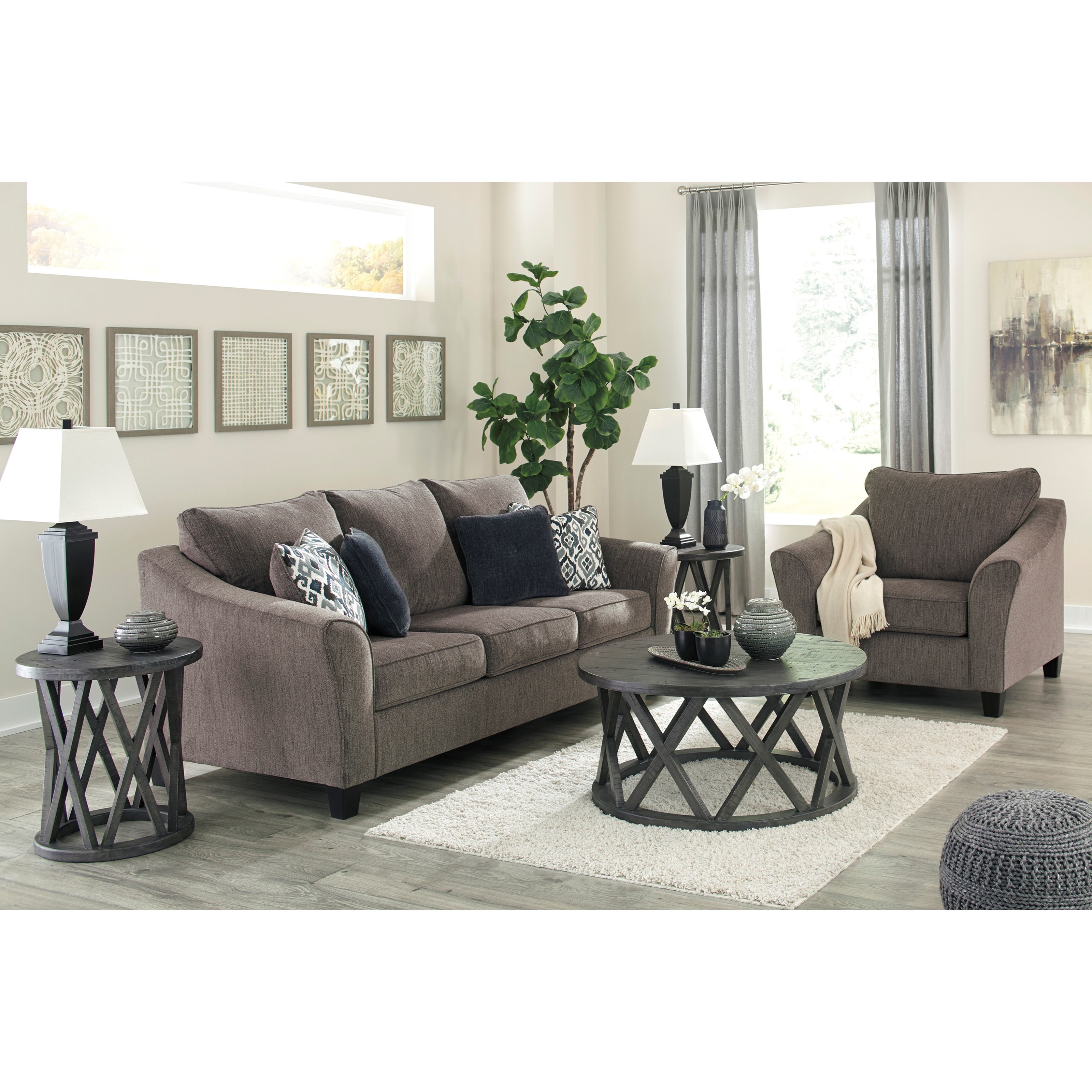 Ashley nemoli sofa deals